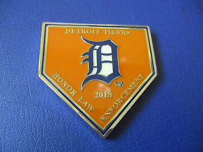 #ad Detroit Tigers MLB Honors Law Enforcement Memorial 2018 Challenge Coin