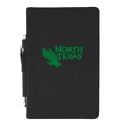 #ad North Texas Mean Green Personalized College Journal Notebook with Pen