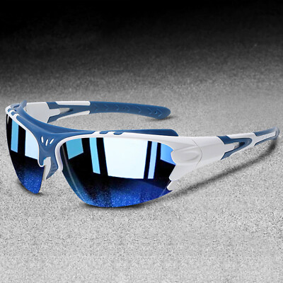 #ad Brand Designer Sport Sunglasses Men Women Fashion Half Frame Polarized Glasses