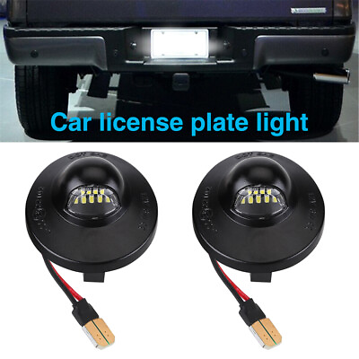 #ad 2pcs for Ford F150 F250 F350 LED License Plate Light Tag Lamp Replacement Lights