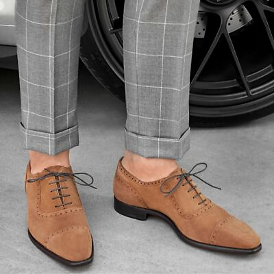 #ad Handmade men brown leather moccasin dress leather shoes for mens loafer shoes