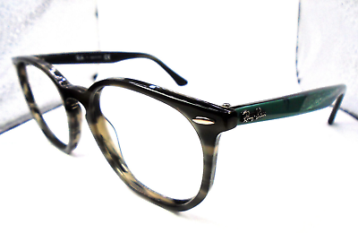 #ad Ray Ban RB 7151 5800 Gray Havana Green 52 19 145 Mens Eyeglasses Frames