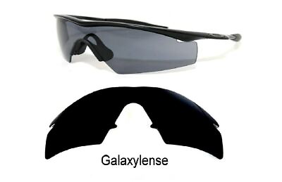 #ad Galaxy Replacement Lenses For Oakley M Frame Strike Black Polarized 100% UVAB
