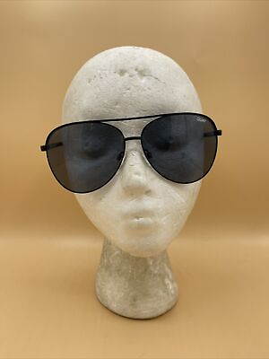 #ad Quay Australia Vivienne Black Aviator Sunglasses sexy designer fashion frames