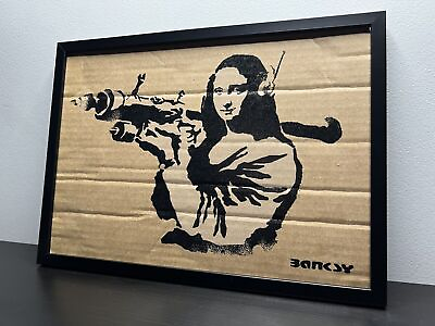 #ad Banksy: Extremely Rare Dismaland Cardboard. NO RESERVE PRICE