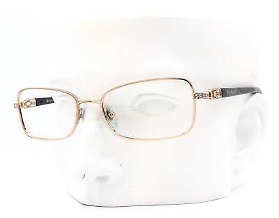 #ad Bvlgari 2133B 376 Eyeglasses Glasses Copper Gold w Swarovski Crystals 52mm