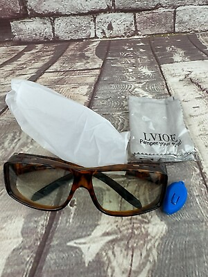 #ad Lvioe Anti Blue Ray Glasses Protective Eyewear Tortoise Frame Unisex