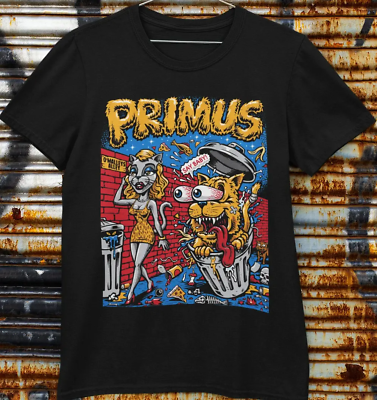 #ad Primus Band T Shirt Music Concert Black Cotton Unisex S 234XL RM73
