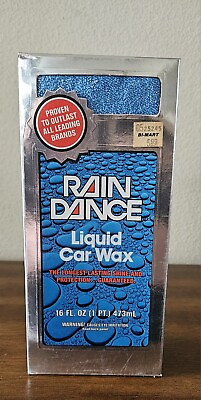#ad VTG Rain Dance Liquid Car Wax Armor All Corp. 16oz USA Unopened Sealed NOS NEW.
