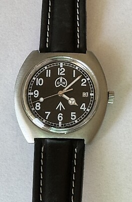 #ad Ollech amp; Wajs Oamp;W M 10 Vintage Pilot Military Swiss Automatic Watch MINT 38mm