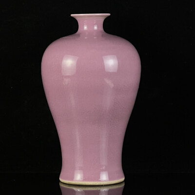 #ad Chinese Monochrome Porcelain Handmade Exquisite Vase 16449 $134.99