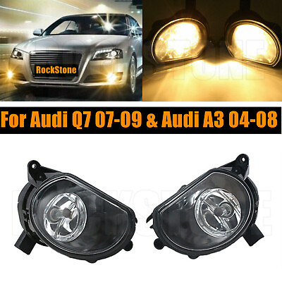 #ad Pair of RL Front Fog Light Driving Lamp For 07 08 09 Audi Q7 04 05 06 07 08 A3 $37.99