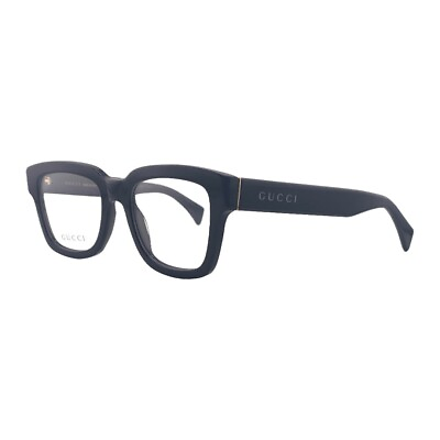 #ad Gucci Black Optical Eyeglasses Unisex Frames 52mm 20mm 145mm