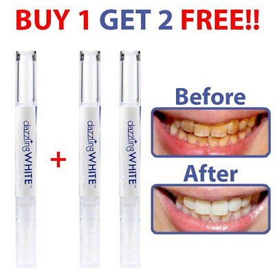 #ad New PEROXIDE Teeth Whitening Gel Pen Strong Tooth Whitener Stain Remover Instant $9.99