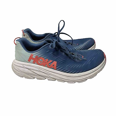 #ad Hoka One One Sneakers Mens 11 2E Rincon 3 Blue Running Wide Casual Shoes