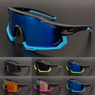 #ad Sports Cycling Goggles Mens Polarized Driving Glasses Windproof Sunglasses UV400