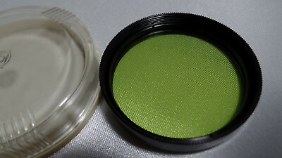 #ad r Yellow Green 1.4x LZOS 52x0.75mm Vintage Light Filter 52mm for Lens 3074