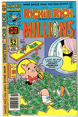 #ad Richie Rich Millions #94 Near Mint Minus Condition $14.00