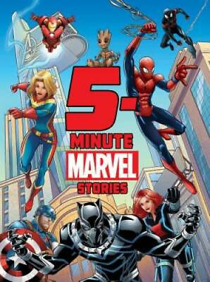 #ad 5 Minute Marvel Stories 5 Minute Stories Hardcover GOOD