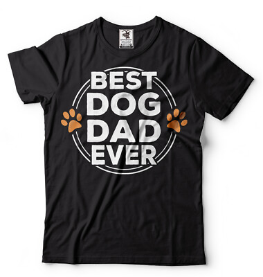 #ad Dog Dad T shirt Dogfather Shirt Dog Lover Pet T shirt Mens Gift Fathers day Tee