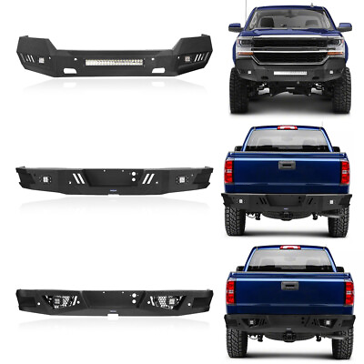 #ad Fit Chevy Silverado 1500 16 18 Front Bumper or Rear Bumper Work Parking Sensors