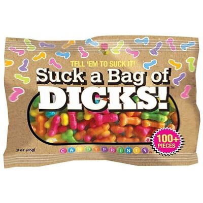 #ad Suck a Bag of Dicks Penis shaped Candy