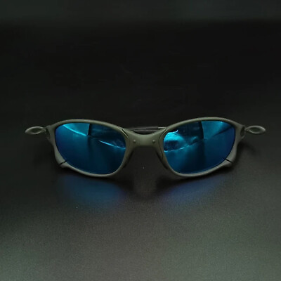 #ad X metal Juliet Cyclops Sunglasses Ruby Polarized Lenses Titanium Goggles Uv400