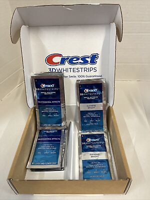 #ad Crest 3D Whitestrips Professional Effects amp; Supreme Bright 27 Treatments