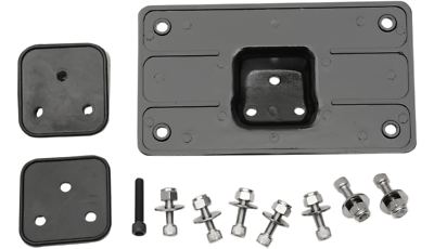 #ad NEW DRAG SPECIALTIES Laydown License Plate Mounting Bracket for Harley FREE SHIP $36.95