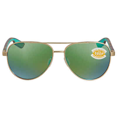 #ad Costa Del Mar PELI Green Mirror Polarized Polycarbonate Unisex Sunglasses PEL