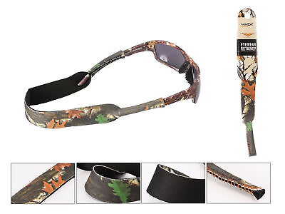 #ad Camouflage Neoprene Sunglasses Retainer Strap 4 pack