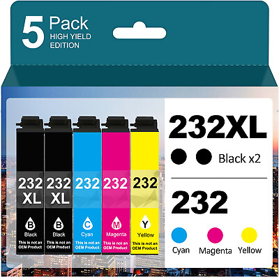 #ad 232XL Ink Cartridges Compatible With Epson XP 4205 XP 4200 WF 2930 WF 2950