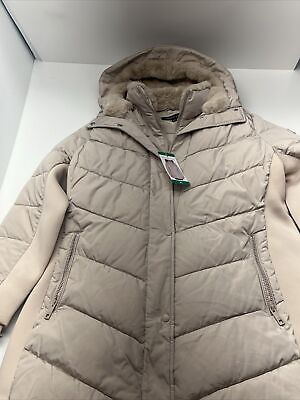 #ad Andrew Marc Ladies#x27; women#x27;s Walker Jacket Beige Cream XL NEW WITH TAGS