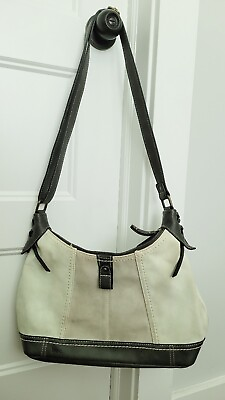 #ad BOC Crossbody Shoulder Handbag Purse Grey Born Concept Leather $18.00
