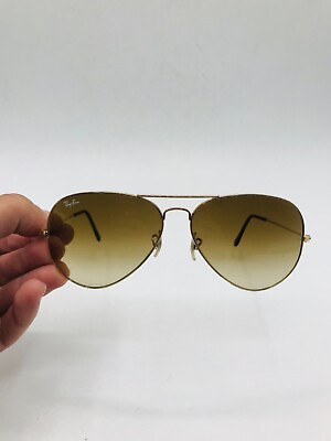 #ad Ray Ban Aviator Large Gold Metal 62014 Sunglasses