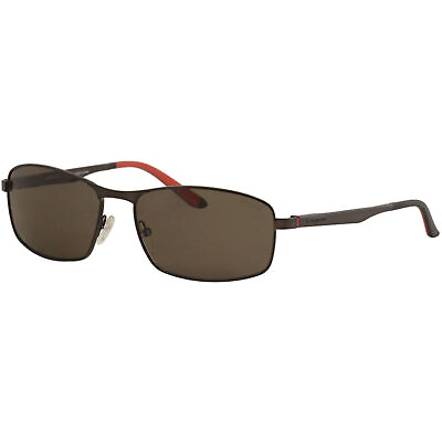 #ad Carrera Men#x27;s Sunglasses Matte Brown Metal Frame Polarized Lens 8012 S 0J8P 00