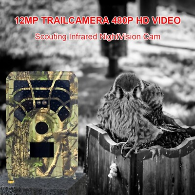 #ad Outdoor IP56 Trail Wildlife Camera Trap Game Hunting Cam Night Vision 12MP US