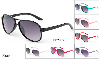 #ad Style Stylish Child Kids Boys Girl Plastic Pilot UV 400 Sunglasses Lead Free