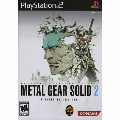 #ad Metal Gear Solid 2 Substance From Essential Collection PS2 Game