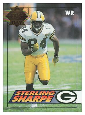 #ad 1994 Collector#x27;s Edge #72 Sterling Sharpe 1st Day Gold