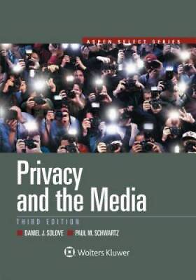 #ad Privacy and the Media Aspen Select Paperback By Daniel J. Solove GOOD