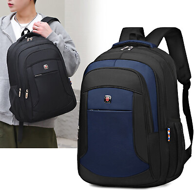 #ad 18.5quot; Extra Large Travel Laptop Backpack Anti theft School Business Bag Rucksack