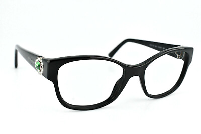 #ad Bvlgari Eyeglasses Full Frame 4074 B 501 Black Women Italy 51 16 135 #4020