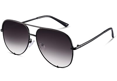#ad Mirrored Aviator Sunglasses For Men Women Fashion Designer UV400 Sun Glasses ...