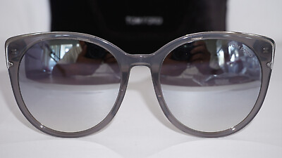 #ad TOM FORD New Sunglasses Grey Transparent Grey Mirror TF0641 K 20C 58 20 145