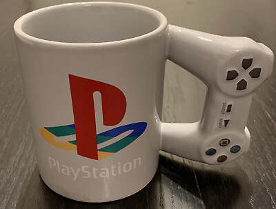 #ad *New* Playstation Retro Controller Mug Merchandise Official Licensed Product
