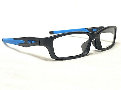 #ad #ad NEW Oakley Crosslink OX8029 0153 Men#x27;s Satin Black Eyeglasses Frames 53 17 140