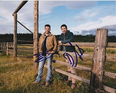 #ad JONATHAN SILVER and DREW SCOTT signed autographed 8x10 PROPERTY BROTHERS photo
