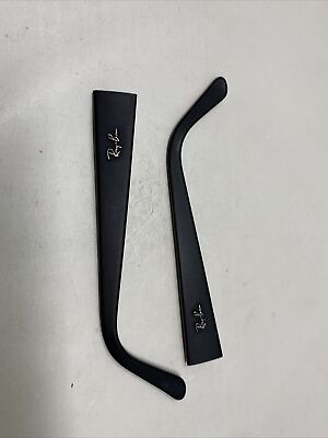 #ad RAY BAN ITALY RB3141 004 MATTE BLACK TEMPLE ARM PARTS :S78