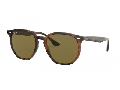 #ad Sunglasses Ray Ban RB4306 Havana 710 73 Dark Brown